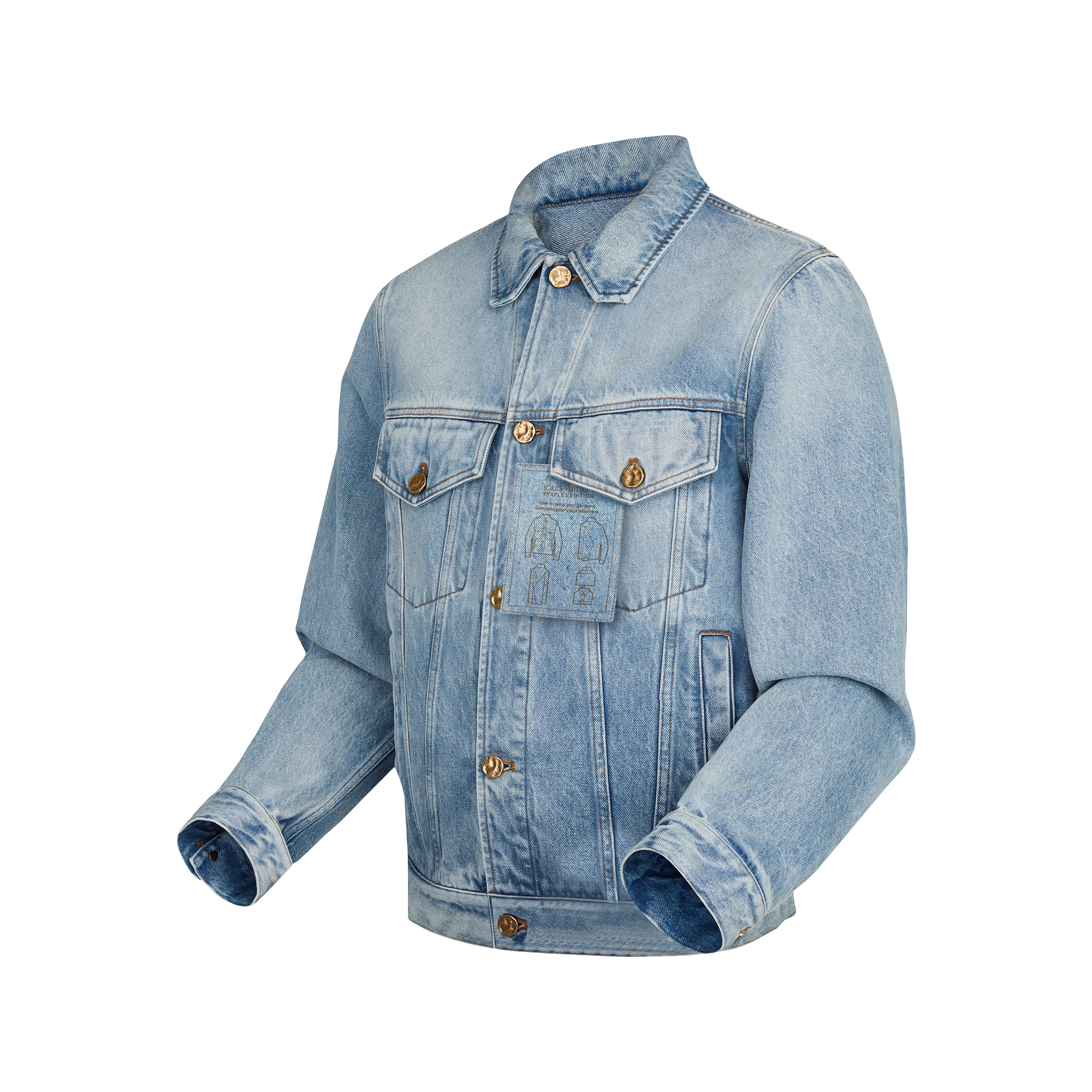 DNA Denim Jacket - Ready-to-Wear 1A5D8O | LOUIS VUITTON